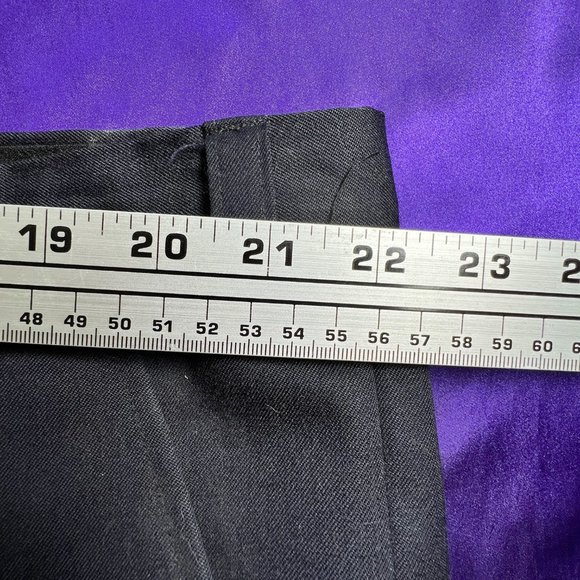 📌Dark Blue Dress Pants B&T European Tailoring Handmade with High Quality Fabric - Picture 9 of 16